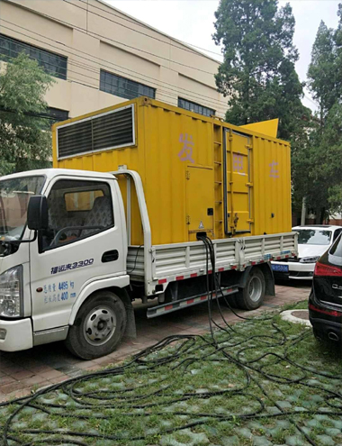 海城发电车出租-柴油发电机组排烟系统设计要求及其考虑因素